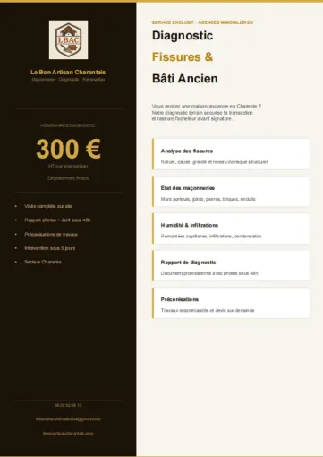 Créer une offre irrésistible pour les professionnels de l'immobilier diagnostic, Angoulême, Le Bon Artisan Charentais