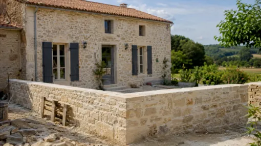 Maçon à La Roche-Chalais : notre intervention en Charente Limousine, Angoulême, Le Bon Artisan Charentais